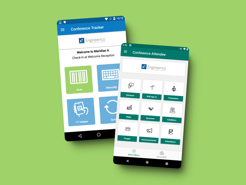 conference attendee and conference tracker | Engineerica conference attendee and conference tracker | Engineerica